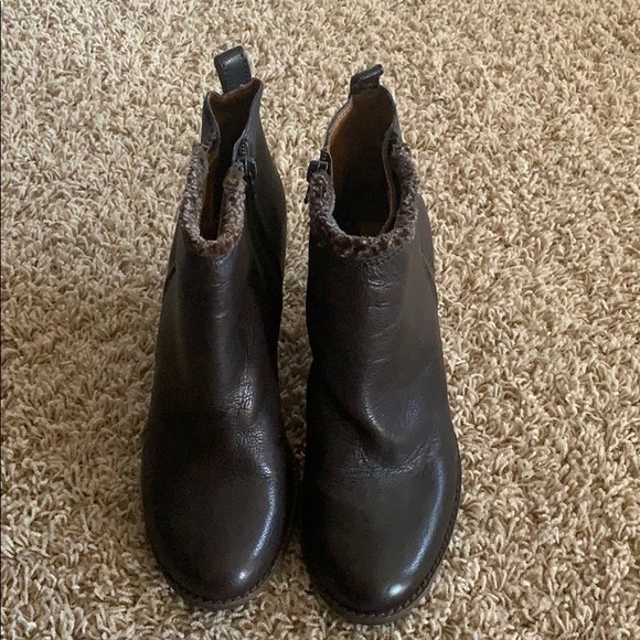 Lucky Brand brown wedge boots - Picture 5 of 5